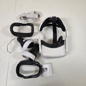 Meta Oculus Quest 2 128GB VR Headset White with Elite Strap and Controllers